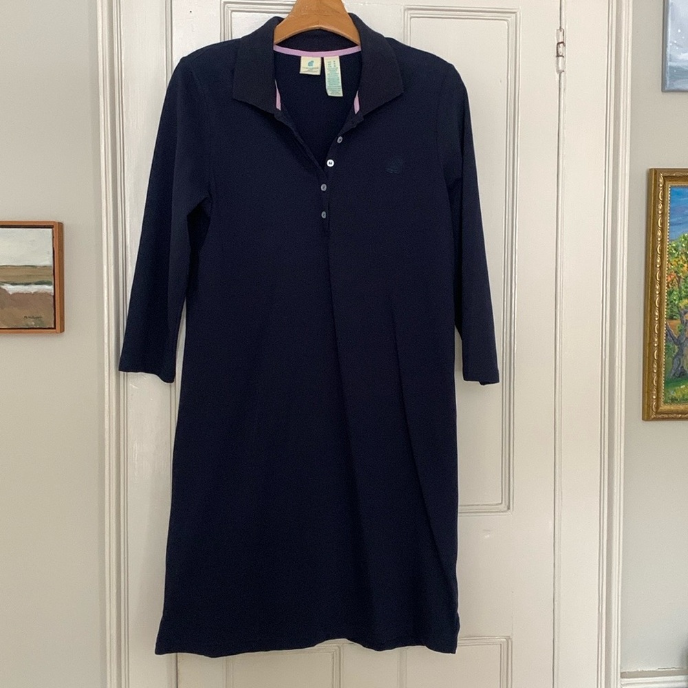 Caribbean Joe Navy Polo Dress size medium